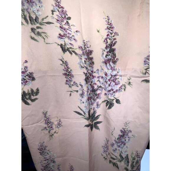 Floral Sleeveless Womens V-Neck Slip Dress adj straps MEDIUM - Picture 3 of 3